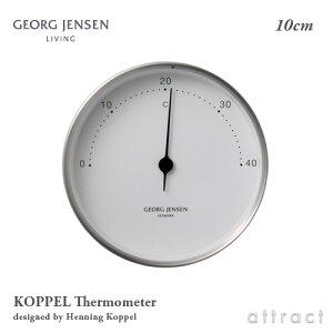 W[W WFZ GEORG JENSEN Rby Koppel Thermometer T[[^[ 10cm xv XeX J[FVo[×zCg fUCi[FHenning Koppel wjOERby Cیv Ǌ| f}