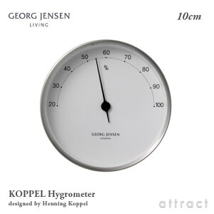 W[W WFZ GEORG JENSEN Rby Koppel Hygrometer nCO[^[ 10cm xv XeX J[FVo[×zCg fUCi[FHenning Koppel wjOERby Cیv Ǌ| f