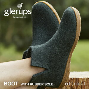 O[bv glerups BOOT WITH RUBBER SOLE u[c o[\[ O AEghA J[FtHXg 4TCY E[ 100% Lv tFgu[c