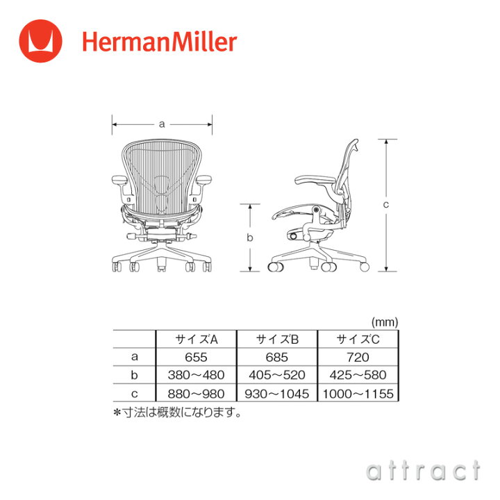 楽天市場】ハーマンミラー Herman Miller アーロンチェア リマスタード 