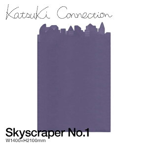 �J�c�L �R�l�N�V���� Katsuki Connection ���O Rug �X�J�C�X�N���C�p�[ Skyscraper No.1 �T�C�Y�F1400 × 2100mm �E�[�����O ��~���[�W���O�E�[�� �f�U�C���F���� �T�q �e�L�X�^�C�� �f�U�C�i�[ �J�[�y�b�g