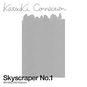 �J�c�L �R�l�N�V���� Katsuki Connection ���O Rug �X�J�C�X�N���C�p�[ Skyscraper No.1 �T�C�Y�F1400 × 2100mm �E�[�����O ��~���[�W���O�E�[�� �f�U�C���F���� �T�q �e�L�X�^�C�� �f�U�C�i�[ �J�[�y�b�g