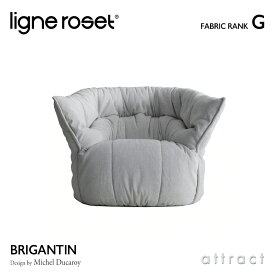 【6月1日より値上げ】 リーンロゼ ligne roset RosetBrigantin ロゼブリガンタン Brigantin 1P ソファ 1人掛け デザイン：Michel Ducaroy ミッシェル・デュカロワ ファブリック：Gランク 高密度 ウレタン 軽量