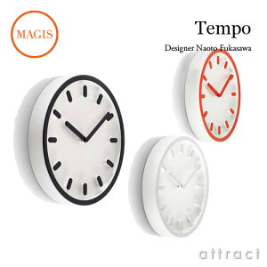 }WX MAGIS TEMPO e| Wall Clock EH[NbN 30cm AC510 J[FS3F fUCF[Vl Ǌ|vEfUCNbN