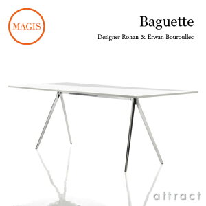 }WX MAGIS oQbg e[u Baguette 205cm fXN _CjOe[u VFMDF zCg x[XFA~|bVdグ TV1702-20 fUCFRonan & Erwan Bouroullec iGEub