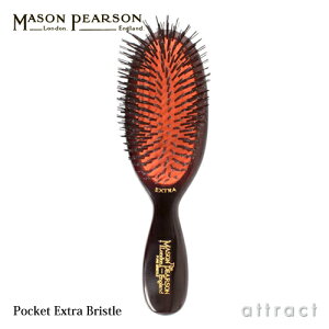 C\sA\ MASON PEARSON |PbgGNXgubX Pocket Extra Bristle wAuV _[Nr[ EB4 d100% |PbgTCY nhCh NV uV
