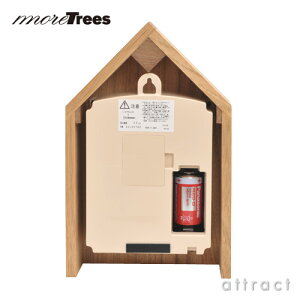 moretreesモアトゥリーズ・モアツリーズ鳩時計カッコー時計ふいご式ウォールクロック壁掛け時計置時計モミ・クルミムーブメント:クォーツデザイナー:深澤直人デザインインテリア天然木【RCP】【smtb-KD】【HLS_DU】