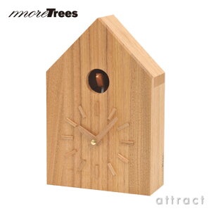moretreesモアトゥリーズ・モアツリーズ鳩時計カッコー時計ふいご式ウォールクロック壁掛け時計置時計モミ・クルミムーブメント:クォーツデザイナー:深澤直人デザインインテリア天然木【RCP】【smtb-KD】【HLS_DU】