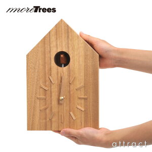 moretreesモアトゥリーズ・モアツリーズ鳩時計カッコー時計ふいご式ウォールクロック壁掛け時計置時計モミ・クルミムーブメント:クォーツデザイナー:深澤直人デザインインテリア天然木【RCP】【smtb-KD】【HLS_DU】
