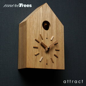 moretreesモアトゥリーズ・モアツリーズ鳩時計カッコー時計ふいご式ウォールクロック壁掛け時計置時計モミ・クルミムーブメント:クォーツデザイナー:深澤直人デザインインテリア天然木【RCP】【smtb-KD】【HLS_DU】