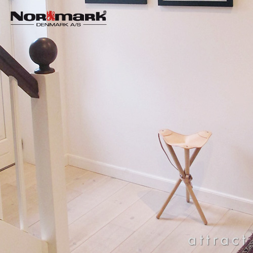 ハンティング チェア Hunting Chair ノルマーク Normark アウトドア 折畳み式 椅子 レザー・ビーチ ブナ 製  軽量仕様：1100g 北欧 デンマーク製 釣り ピクニック キャンプ レジャー 【RCP】【smtb-KD】 | アトラクト
