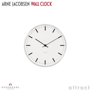 Al RuZ Arne Jacobsen [[_[ ROSENDAHL EH[NbN Wall Clock VeBz[ City Hall 210mm |v {NH[c k f}[N yRCPzysmtb-KDz