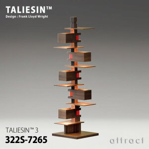 タリアセン TALIESIN TALIESIN 3 テーブル フロアランプ 322S-7265 カラー:ウォルナット デザイン:フランク・ロイド・ライト 照明 デスクランプ スタンド ライト 建築 名作 インテリア 【RCP】 【smt