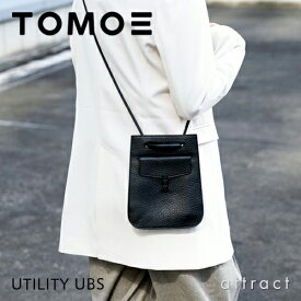 【正規取扱店】 TOMOE トモエ UTILITY UBS ユーティリティ UBS巾着ショルダーS ショルダーバッグ サコッシュ ショルダーストラップ付・カラー：3色 Cowhide シュリンクレザー 牛革 日本 トライオン 【RCP】【smtb-KD】