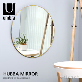 アンブラ umbra フーバ ミラー HUBBA MIRROR サイズ：Φ86cm ウォールミラー 壁掛け 鏡 カラー：ブラス、チタニウム デザイン：ポール・ローワン デザイナーズ インテリア 【RCP】【smtb-KD】