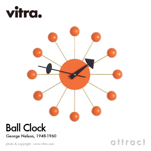 楽天市場】ヴィトラ Vitra Ball Clock ボールクロック Wall Clock