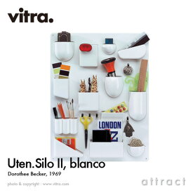 ヴィトラ Vitra ウーテン シロ 2 Uten. Silo II デザイン：Dorothee Becker ドロシー・ベッカー カラー：ホワイト ABSプラスチック 小物入れ 壁面収納 ストレージ 壁掛け 収納 工具 家具 【RCP】【smtb-KD】