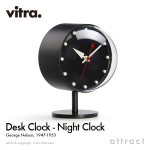 Bg Vitra Desk Clocks fXNNbN Night Clock iCg NbN e[uNbN uv fUCFGeorge Nelson W[WEl\ J[FubN [ugFhCcNI[c 