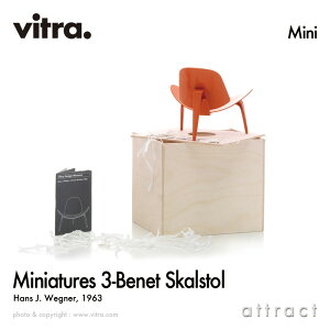 Bg Vitra ~j`A RNV Miniatures Collection g ׃lbg XJXg 3-Benet Skalstol fUCFHans J.Wegner nXEJEEFOi[ RN^[  ֎q `FA fUCi[ Iu