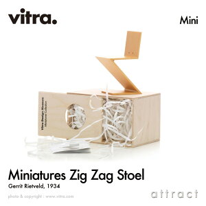 ���B�g�� Vitra �~�j�`���A �R���N�V���� Miniatures Collection �W�O�U�O �X�c�[�� Zig Zag Stoel �f�U�C���FGerrit Rietveld �w�[���b�g�E���[�g�t�F���g �R���N�^�[ ���� �֎q �`�F�A �f�U�C�i�[ �I�u�W�F 