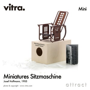 ���B�g�� Vitra �~�j�`���A �R���N�V���� Miniatures Collection �W�b�c�}�V�[�i Sitzmaschine No.670 �f�U�C���FJosef Hoffmann �W���Z�t�E�z�t�}�� �R���N�^�[ ���� �֎q �`�F�A �f�U�C�i�[ �I�u�W�F �yRCP�z