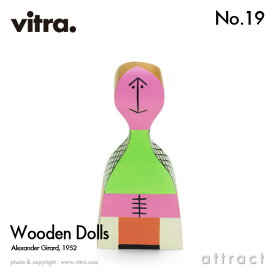 ヴィトラ Vitra Wooden Dolls ウッデン ドール No.19 木製ギフトボックス付 デザイン：Alexander Girard アレキサンダー・ジラード デザイナー イームズ【RCP】【smtb-KD】