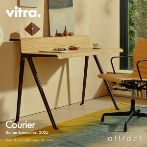 ���B�g�� Vitra �N�[���G Courier �f�X�N �T�C�Y�F120×72.5cm �V�F2��� �x�[�X�F3�F �f�U�C���F���i���E�u�����b�N �e�[�u�� �� �f�X�N �R���p�N�g