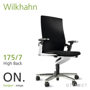 �E�B���N�n�[�� Wilkhahn ON. �I�� Swivel Chair �X�E�B�[�x���`�F�A �n�C�o�b�N �A�[���`�F�A 175 7 ���n�F�t�@�C�o�[�t���b�N�X �A���~�t���[��×�A���~�x�[�X ������ ���A�[�� ���N���C�j���O�y