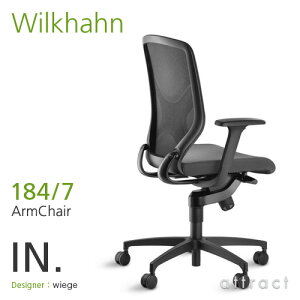 �E�B���N�n�[�� Wilkhahn IN. �C�� Swivel Chair �X�E�B�[�x���`�F�A �A�[���`�F�A 184 7 ���n�F�u���b�N �u���b�N�h���t���[��×�|���A�~�h�x�[�X �yRCP�z�ysmtb-KD�z