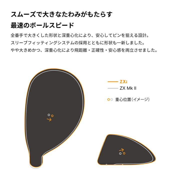 楽天市場】メーカー正規カスタムオーダー スリクソン ZXi ハイブリッド 
