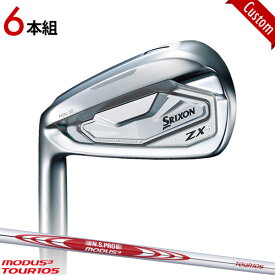 【カスタム】左用 スリクソン ZX5 Mk II アイアン6本セット (#5-#9,PW)N.S.PRO MODUS3 TOUR105 シャフト装着仕様#SRIXON#ZX5マーク2IR#左打ち用#レフティー#レフトハンド#モーダス3ツアー105