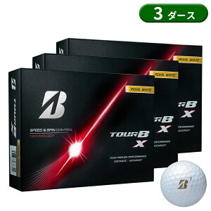 �y���[�z�y���K�i�z �u���a�X�g���S���t �c�A�[B X �S���t�{�[�� �p�[���z���C�g 3�_�[�X 36���� BRIDGESTONE TOUR B X �u���W�X�g�� 2026�N2������