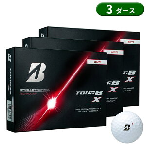 �y���[�z�y���K�i�z �u���a�X�g���S���t �c�A�[B X �S���t�{�[�� �z���C�g 3�_�[�X 36���� BRIDGESTONE TOUR B X �u���W�X�g�� 2026�N2������