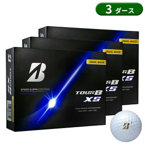 �y���[�z�y���K�i�z �u���a�X�g���S���t �c�A�[B XS �S���t�{�[�� �p�[���z���C�g 3�_�[�X 36���� BRIDGESTONE TOUR B XS �u���W�X�g�� 2026�N2������