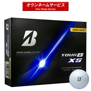 �y�I�E���l�[���z�y���K�i�z�u���a�X�g���S���t �c�A�[B XS �S���t�{�[�� �p�[���z���C�g 1�_�[�X 12���� BRIDGESTONE TOUR B XS �u���W�X�g�� 2026�N2������