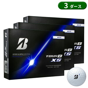 �y���[�z�y���K�i�z �u���a�X�g���S���t �c�A�[B XS �S���t�{�[�� �z���C�g 3�_�[�X 36���� BRIDGESTONE TOUR B XS �u���W�X�g�� 2026�N2������