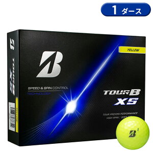 �y���[�z�y���K�i�z �u���a�X�g���S���t �c�A�[B XS �S���t�{�[�� �C�G���[ 1�_�[�X 12���� BRIDGESTONE TOUR B XS �u���W�X�g�� 2026�N2������