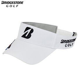 【あす楽対応】ブリヂストンゴルフ プロモデルバイザー 白/黒 (WK) CPG24A 2024年モデル#BRIDGESTONEGOLF#帽子&バイザー