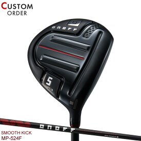 【受注生産】【正規品】 右打用 オノフ アカ フェアウェイウッド アームズ 純正 スムースキック MP-524F 装着 カスタムオーダー ONOFF AKA 赤 3W/5W/7W SMOOTH KICK MP524F 2024年モデル