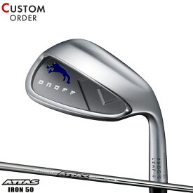 【15％OFF】【受注生産】【正規品】 右打用 オノフ フロッグス リープ2 ウェッジ USTマミヤ アッタス アイアン 50 装着 カスタムオーダー ONOFF FROG'S LEAP 51度/58度/64度 ATTAS IRON50