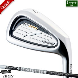 【カスタム】フォーティーン IF-700 フォージドアイアン5本セット (#6-#9,PW)TOUR AD AD-IRON シャフト装着仕様#FOURTEEN#IF700FORGED#ツアーAD