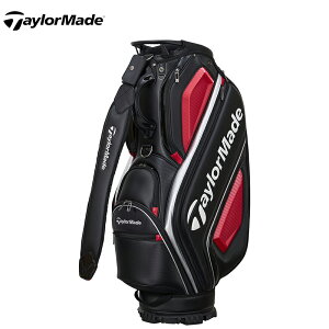 【即納】 テーラーメイド オーステック キャディバッグ ブラック/レッド UN725 M13503 TaylorMade AUTHTECH ゴルフバッグ メンズ