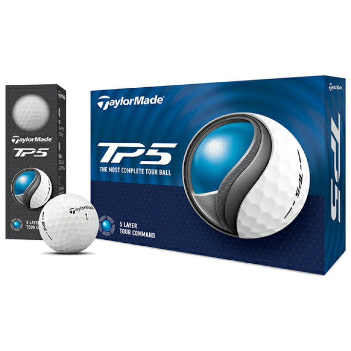 楽天市場】【即納】1ダース/12個 テーラーメイド TP5 ボール 2024年 