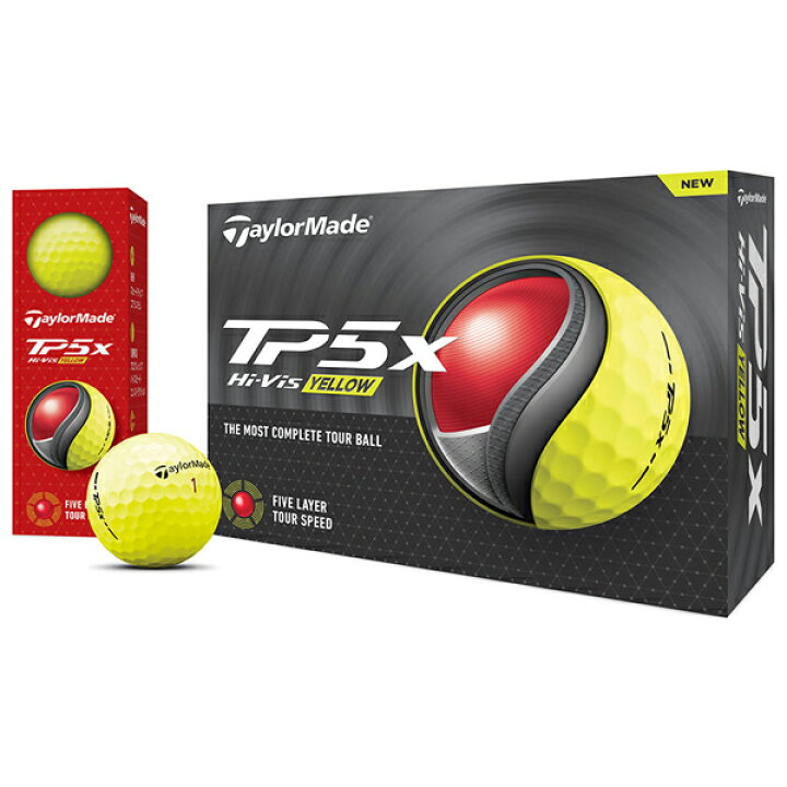 楽天市場】【在庫品】1ダース/12個 テーラーメイド TP5x ボール 2024年 