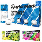 【あす楽対応】【3ダース】テーラーメイド ディスタンス+ ソフト ボール 3ダース/36個入り#TaylorMade#TM#DISTANCE+SOFT