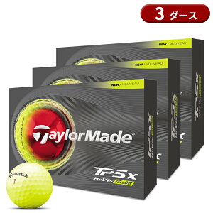 �y���[�z�y���K�i�z �e�[���[���C�h TP5x �S���t�{�[�� �C�G���[ 3�_�[�X 36�� TaylorMade TM26TP5x 2026�N2������