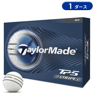 �y���[�z�y���K�i�z �e�[���[���C�h TP5 �S���t�{�[�� �X�g���C�v �z���C�g 1�_�[�X 12�� TaylorMade TM26TP5STRIPE 2026�N2������