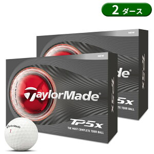 �y���[�z�y���K�i�z �e�[���[���C�h TP5x �S���t�{�[�� �z���C�g 2�_�[�X 24�� TaylorMade TM26TP5x 2026�N2������