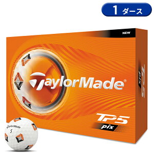 �y���[�z�y���K�i�z �e�[���[���C�h TP5 �S���t�{�[�� �s�b�N�X �z���C�g 1�_�[�X 12�� TaylorMade TM26TP5PIX 2026�N2������
