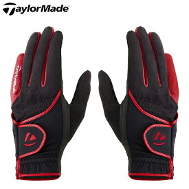 【あす楽対応】テーラーメイド ウォームフィット グローブ TL172 冬用ゴルフ手袋 (両手用) ブラック#TaylorMade#WARM FIT